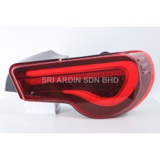 Subaru BRZ / Toyota 86 12-20 Red Bar Red Lens Light Bar LED Tail Lamp